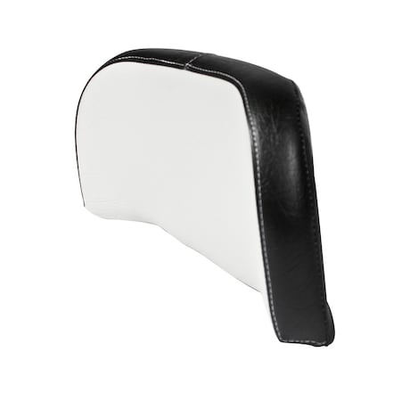 A & I Products Back Cushion, Wood, WHT/BLK 17" x6" x4" A-70236460-5